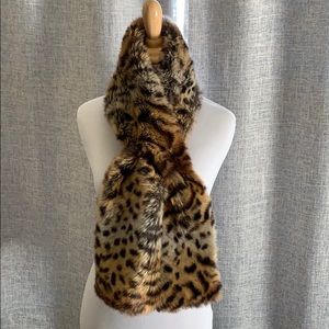 Bebe Faux fur scarf